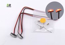 Indicator Lights - Orange LED, Transparent Lense