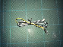 MFU plug and 5mm white led's x 2